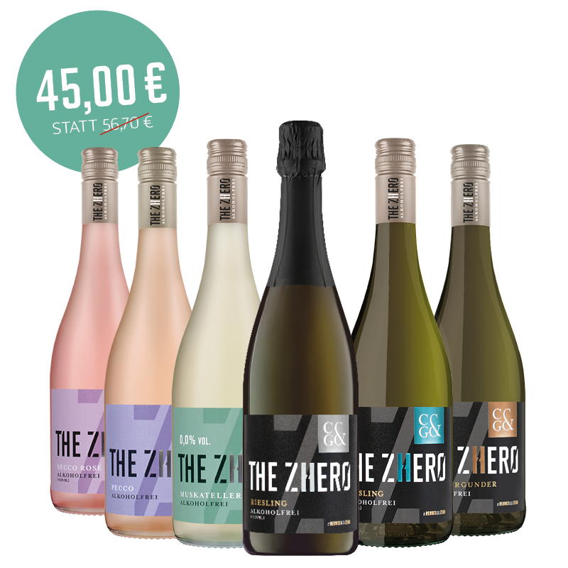 6er Probierpaket - THE ZHERO alkoholfrei