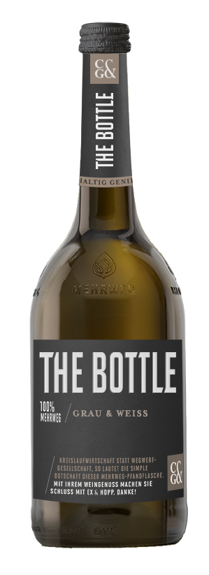 The Bottle Grau & Weiß trocken